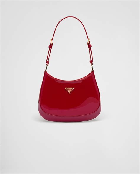 cherry red prada bag|cleo bag.